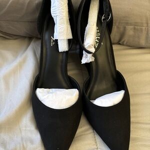 Suede boots and shoes